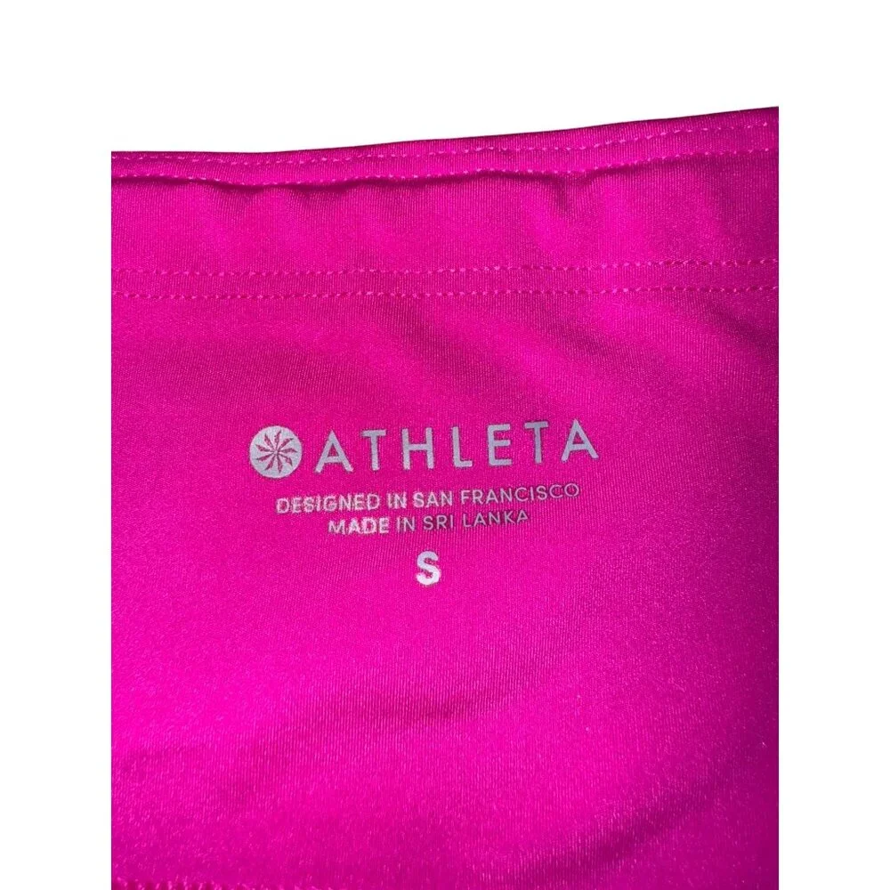 Athleta Womens Pink Leggings S Athleisure Wear - Picture 2 of 9